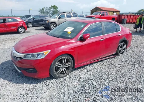 2017 Honda Accord Sport z USA, uszkodzony, nr VIN 1HGCR2F5XHA095790